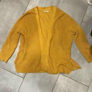Yellow Cardigan